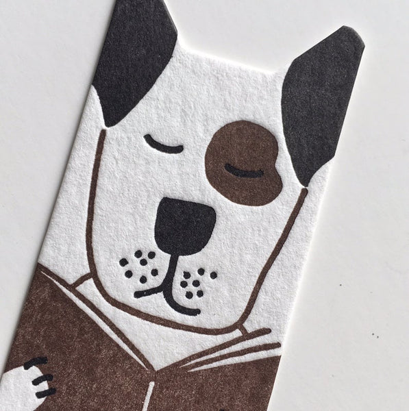 Little Paper House Press Bookmark - Dog