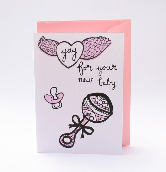 Able & Game - Yay For Your New Baby Pink Version