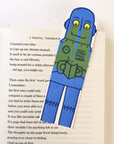 Little Paper House Press Bookmark - Robot