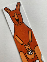 Little Paper House Press Bookmark - Kangaroo