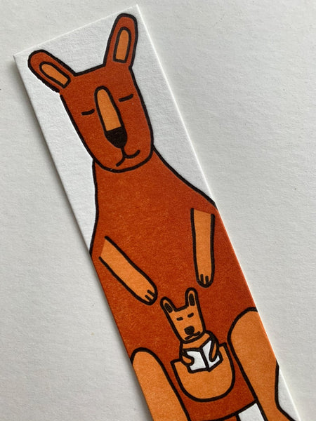 Little Paper House Press Bookmark - Kangaroo
