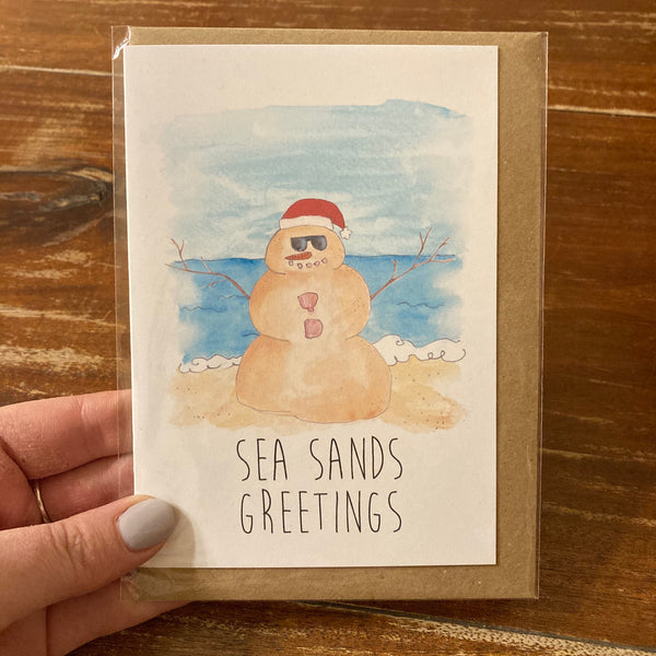 The Curious Cactus - Sea Sands Greetings