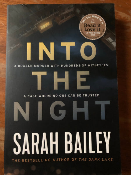 Bailey, Sarah - Into the Night (Trade Paperback)