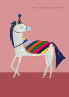 SNH Card - Birthday Magical Horse