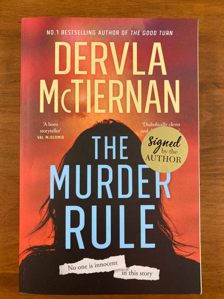 McTiernan, Dervla - Murder Rule (Trade Paperback)