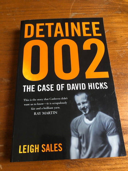 Sales, Leigh - Detainee 002 (Trade Paperback)