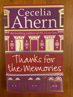 Ahern, Cecelia - Thanks for the Memories (Paperback)