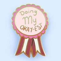 Jubly Umph Lapel Pin - Award Doing my Okay-est