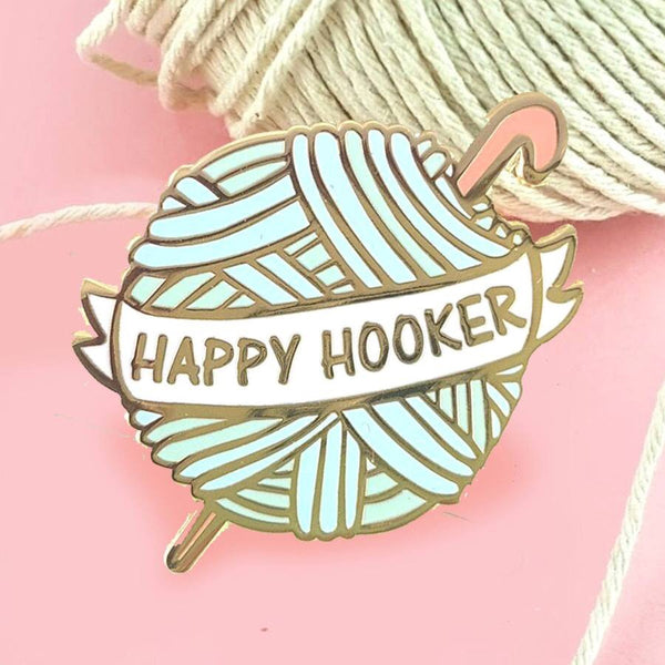 Jubly Umph Lapel Pin - Happy Hooker