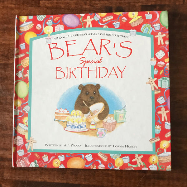 Wood, AJ - Bear's Special Birthday (Hardcover)