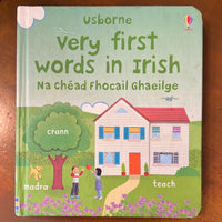Usborne - Very First Words in Irish (Board Book)