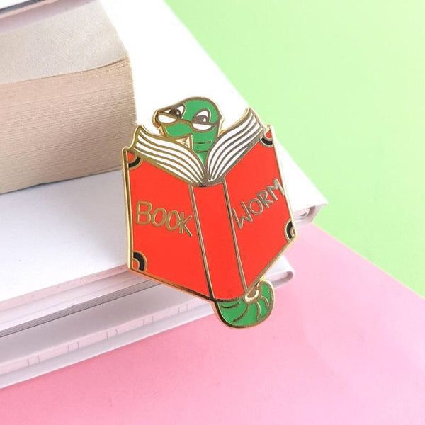 Jubly Umph Lapel Pin - Book Worm