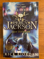 Riordan, Rick - Percy Jackson and the Last Olympian (Paperback)