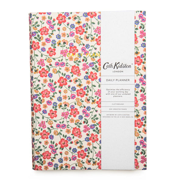 A5 Daily Planner - Cath Kidston Cream Floral