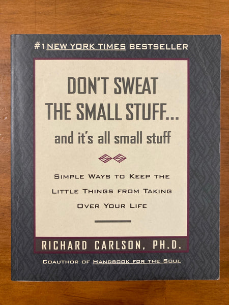 Carlson, Richard - Don't Sweat the Small Stuff (Paperback)