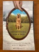 Martin, Ann M - Everything For a Dog (Paperback)