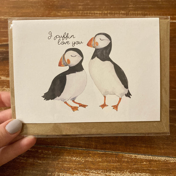 The Curious Cactus - I Puffin Love You