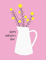 Mother's Day Card - Flower Jug
