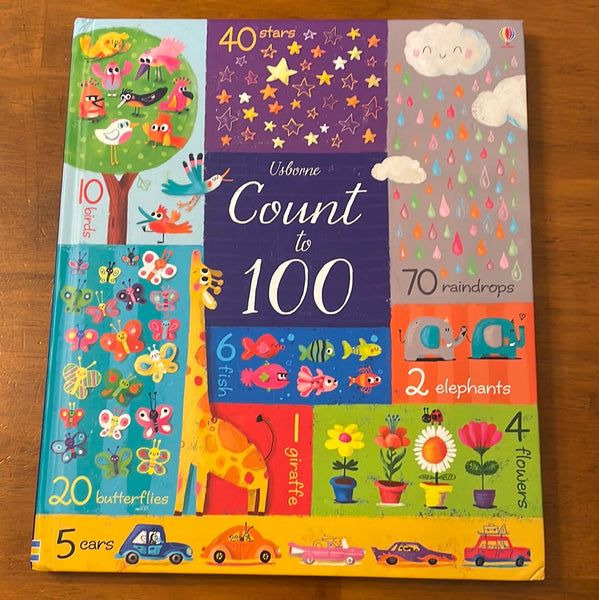 Usborne - Count to 100 (Hardcover)