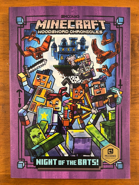 Minecraft - Woodsword Chronicles 02 Night of the Bats (Paperback)