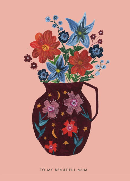 Mother's Day Card - Vase