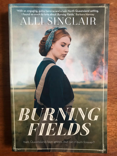 Sinclair, Alli - Burning Fields (Trade Paperback)