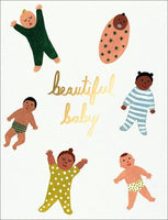 Foil Card - Beautiful Baby