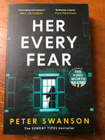 Swanson, Peter - Her Every Fear (Paperback)