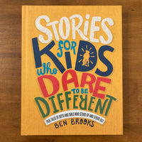 Brooks, Ben - Stories for Kids who Dare to Be Different (Hardcover)