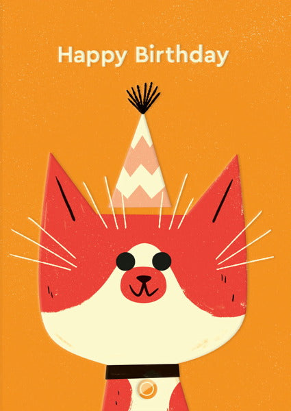AK Card - Birthday Cat