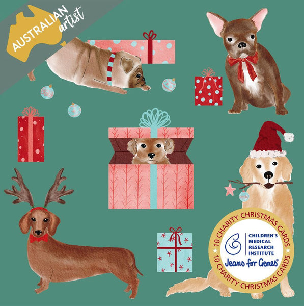 Christmas Card Pack - Dog Mischief