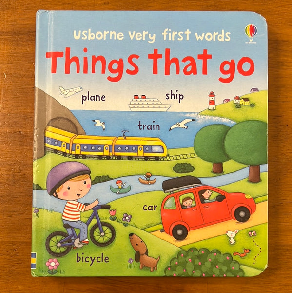 Usborne Very First Words - Things That Go (Board Book)