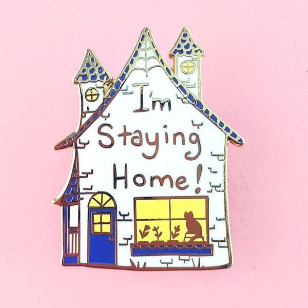 Jubly Umph Lapel Pin - I'm Staying Home
