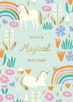 ED Foil Card - Magical Birthday Unicorns