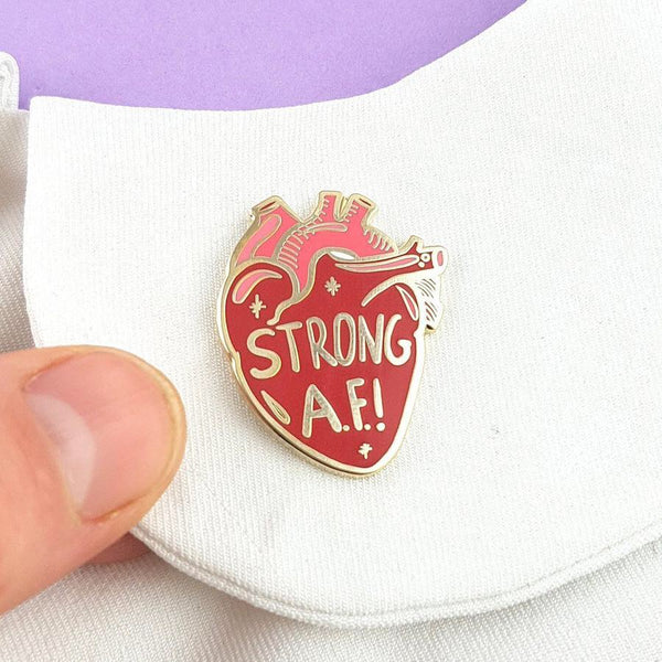 Jubly Umph Lapel Pin - Strong AF