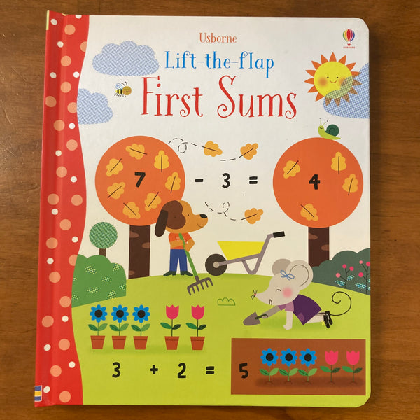 Usborne - Lift the Flap First Sums (Paperback)