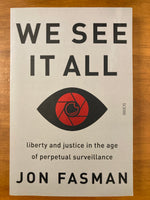 Fasman, Jon - We See It All (Trade Paperback)