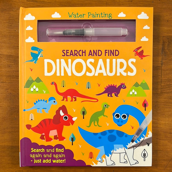 Water Painting - Search and Find Dinosaurs (Board Book)