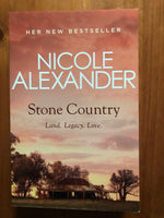 Alexander, Nicole - Stone Country (Trade Paperback)