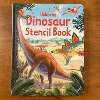 Usborne - Dinosaur Stencil Book (Board Book)