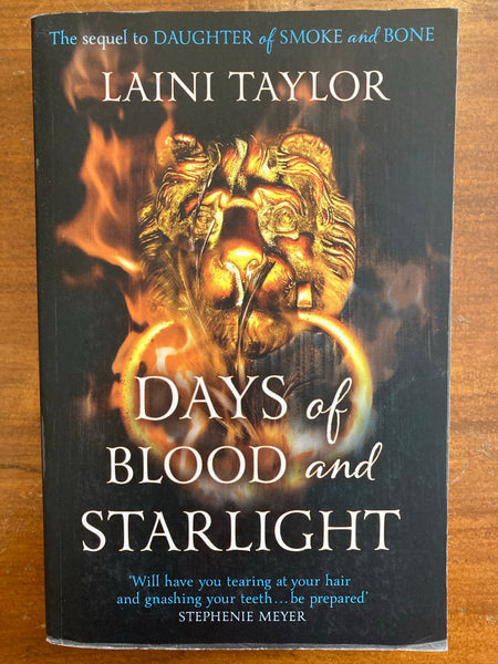 Taylor, Laini - Days of Blood and Starlight (Paperback)