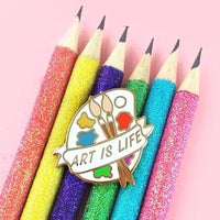 Jubly Umph Lapel Pin - Art is Life Palette