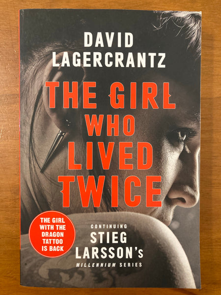 Lagercrantz, David - Girl who Lived Twice (Trade Paperback)