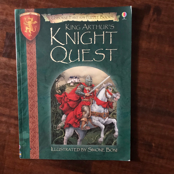 Usborne Fantasy Puzzle Books - King Arthur's Knight Quest (Paperback)