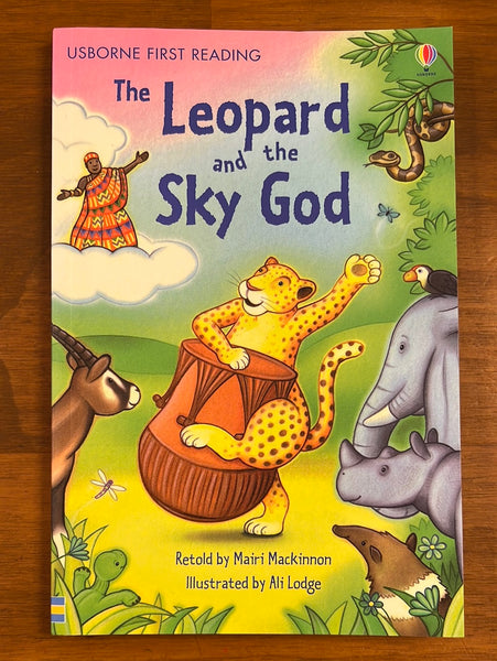 Usborne - Usborne First Reading Level 03 Leopard and the Sky God (Paperback)