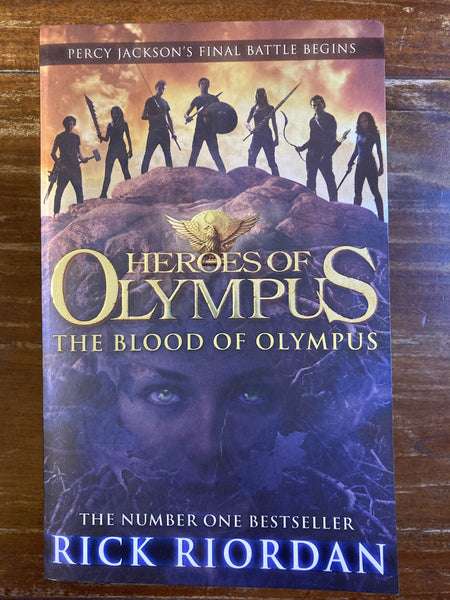 Riordan, Rick - Heroes of Olympus Blood of Olympus (Paperback)