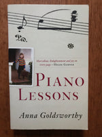 Goldsworthy, Anna - Piano Lessons (Paperback)