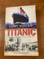 Barratt, Nick - Lost Voices from the Titanic (Trade Paperback)