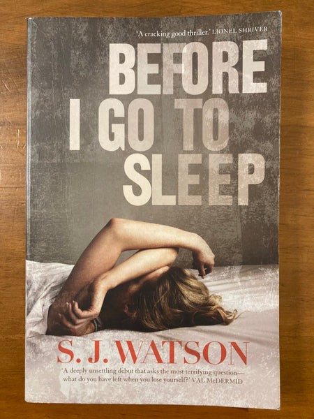 Watson, SJ - Before I Go to Sleep (Trade Paperback)