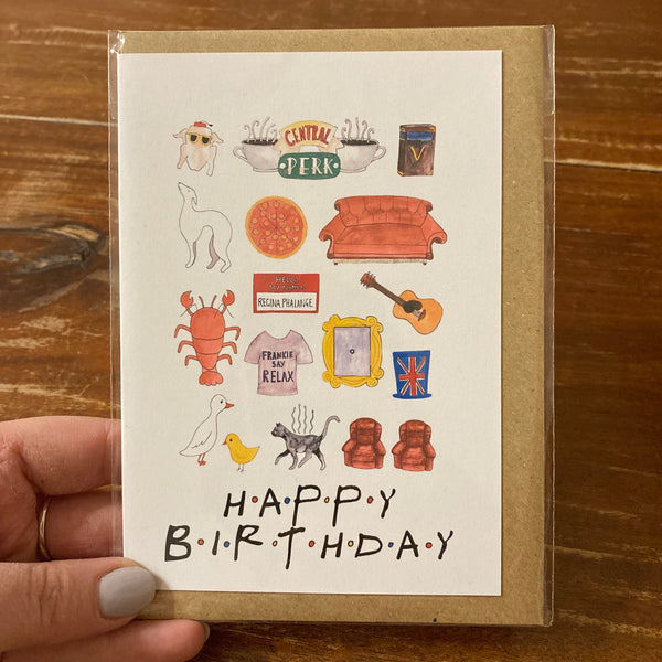 The Curious Cactus - Friends Happy Birthday